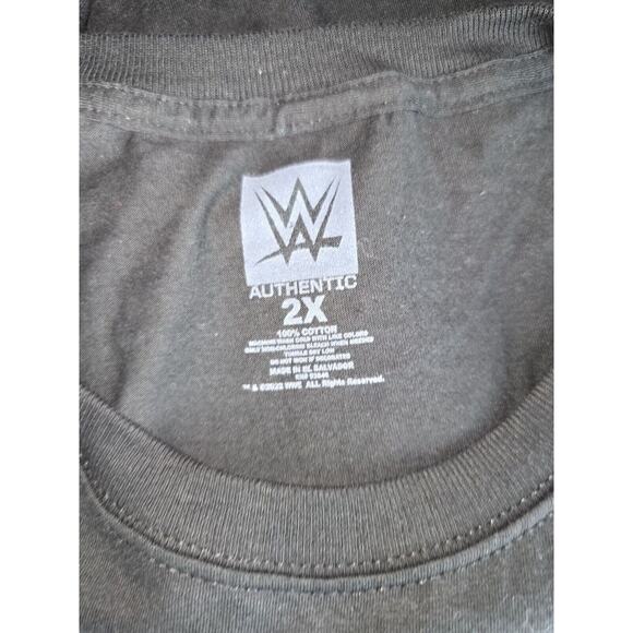 WWE Authentic Mens T-Shirt Undesirable Undeniable Uncrowned size 2X - Picture 4 of 6